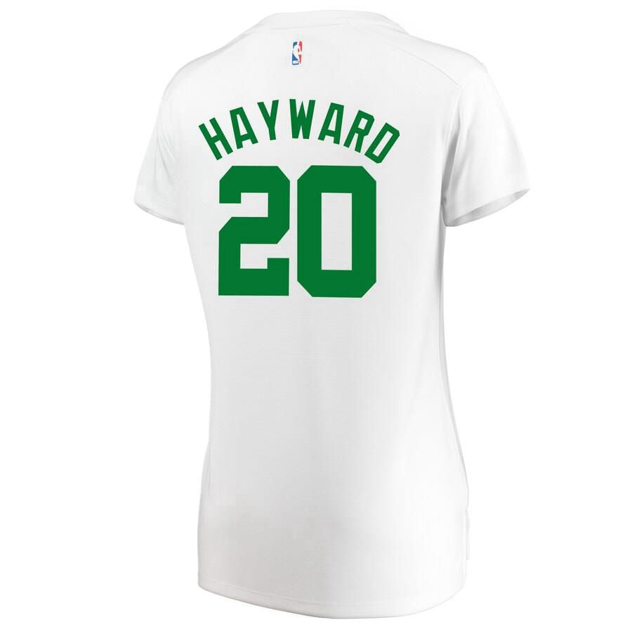 Boston Celtics Gordon Hayward Fanatics Branded Fast Break Player Association Jersey Womens - White | Ireland M9428K3